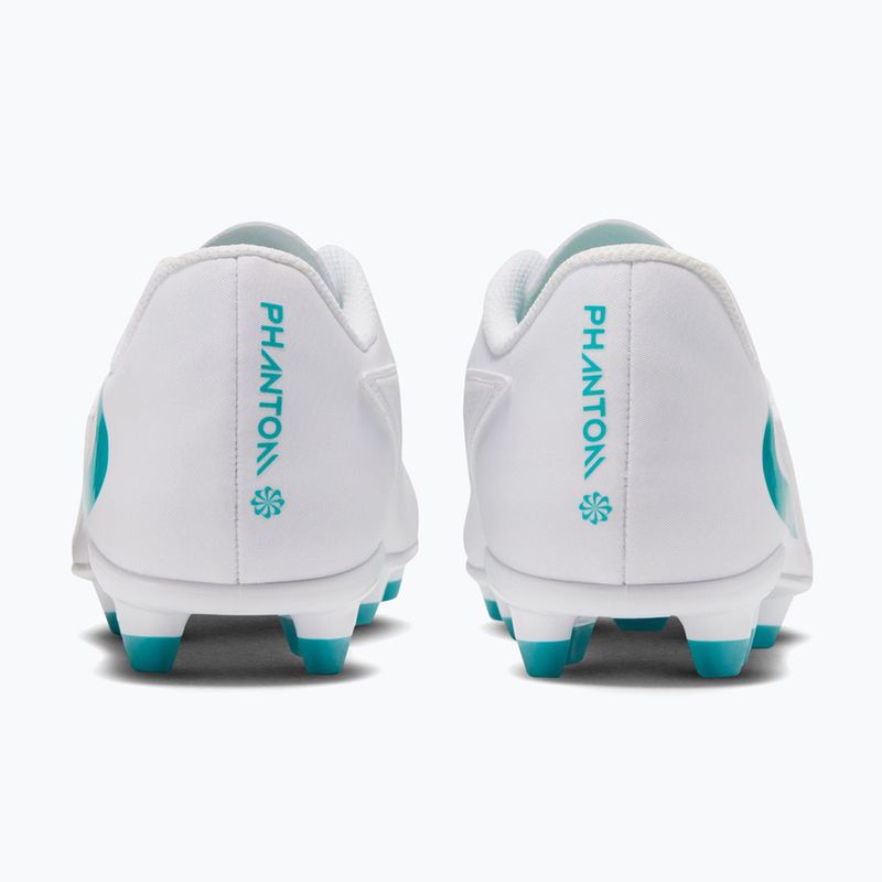 Încălțăminte de fotbal pentru copii Nike Phantom 6 Low Club Jr MG white/white/dusty cactus 2