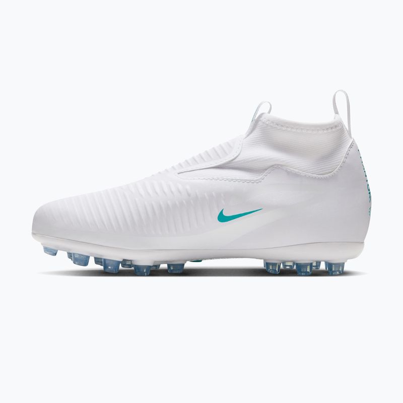 Încălțăminte de fotbal pentru copii Nike Phantom 6 High Academy AG white/white/dusty cactus 2