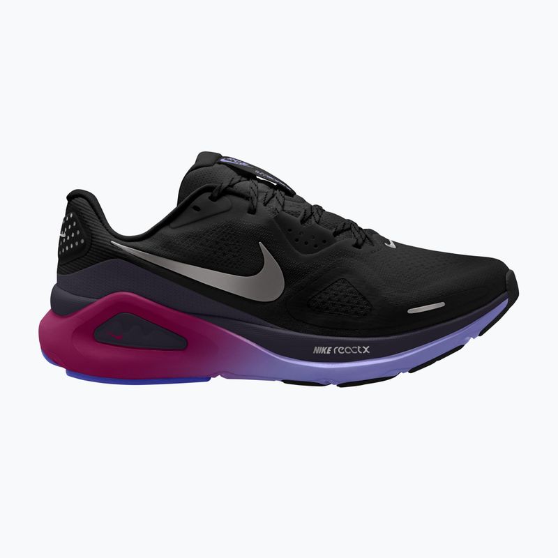 Încălțăminte de alergare pentru femei Nike Structure 26 Black/Gridiron/Metallic Silver