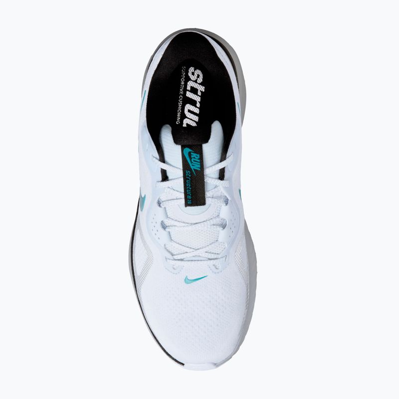 Încălțăminte de alergare pentru bărbați Nike Structure 26 football grey/black/bright spruce 2