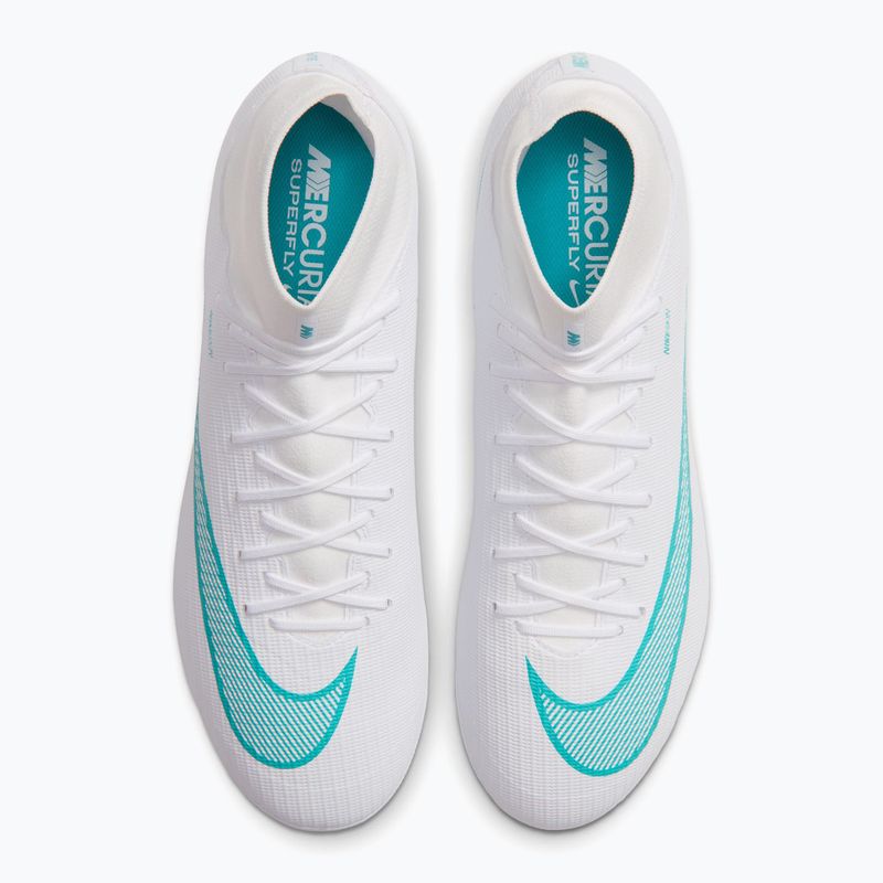 Încălțăminte de fotbal pentru bărbați Nike Mercurial Superfly 11 Academy AG white/dusty cactus 3