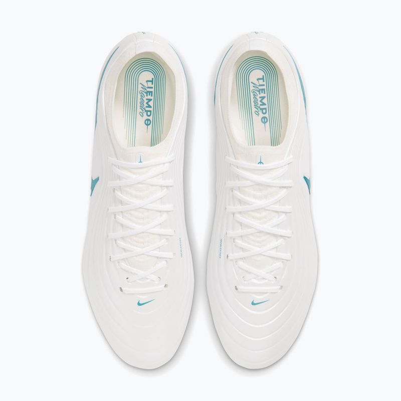 Încălțăminte de fotbal pentru bărbați Nike Tiempo Maestro Elite AG white/white/dusty cactus 3