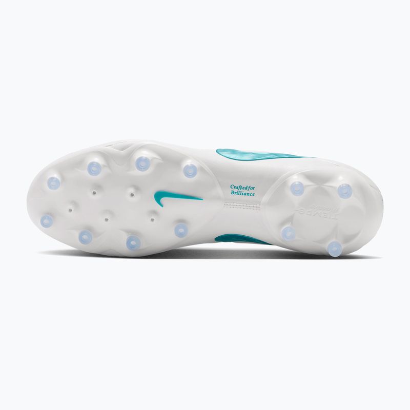 Încălțăminte de fotbal pentru bărbați Nike Tiempo Maestro Elite AG white/white/dusty cactus 4