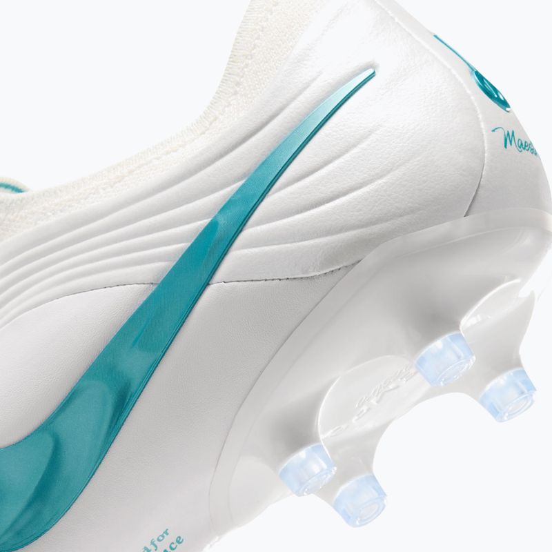 Încălțăminte de fotbal pentru bărbați Nike Tiempo Maestro Elite AG white/white/dusty cactus 6