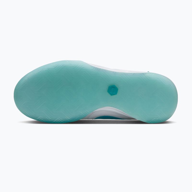 Încălțăminte de fotbal pentru copii Nike Tiempo Streetgato Jr white/white/dusty cactus 4