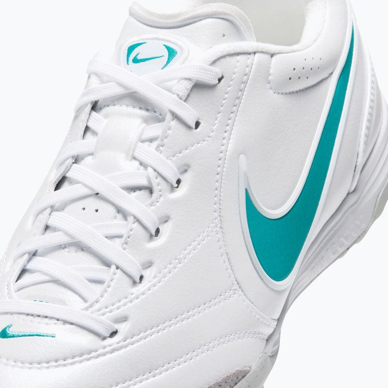 Încălțăminte de fotbal pentru bărbați Nike Tiempo Ligera Pro TF white/white/dusty cactus 5