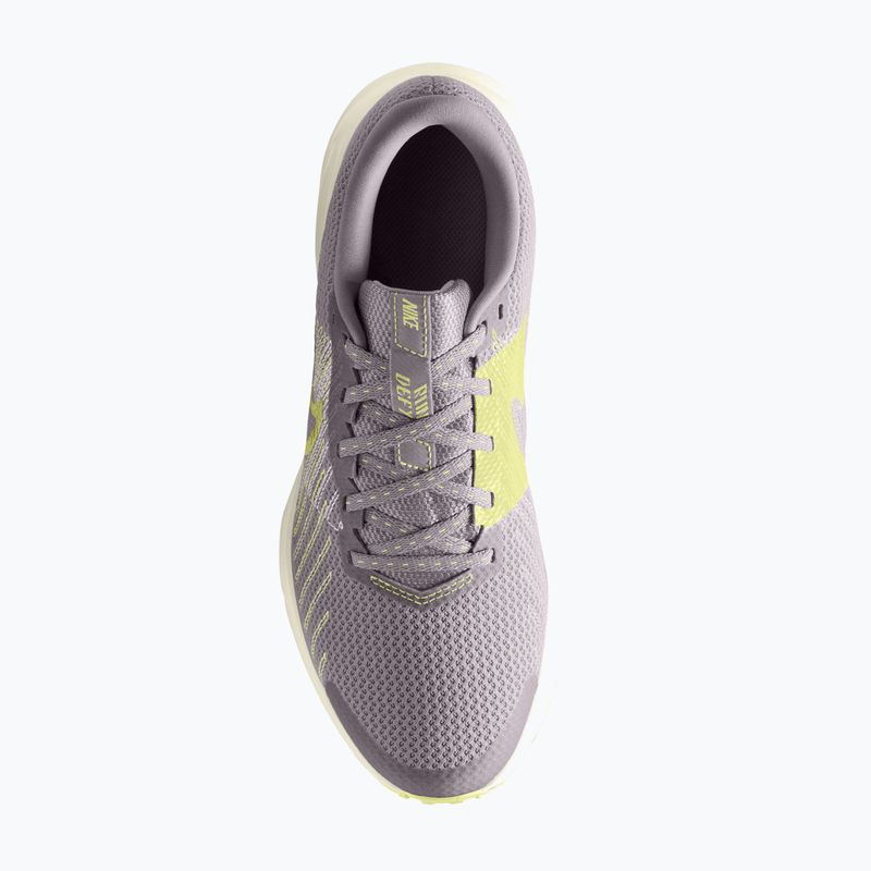 Încălțăminte de alergare pentru femei Nike Run Defy silver lilac/sail/cream ii/fennel 4