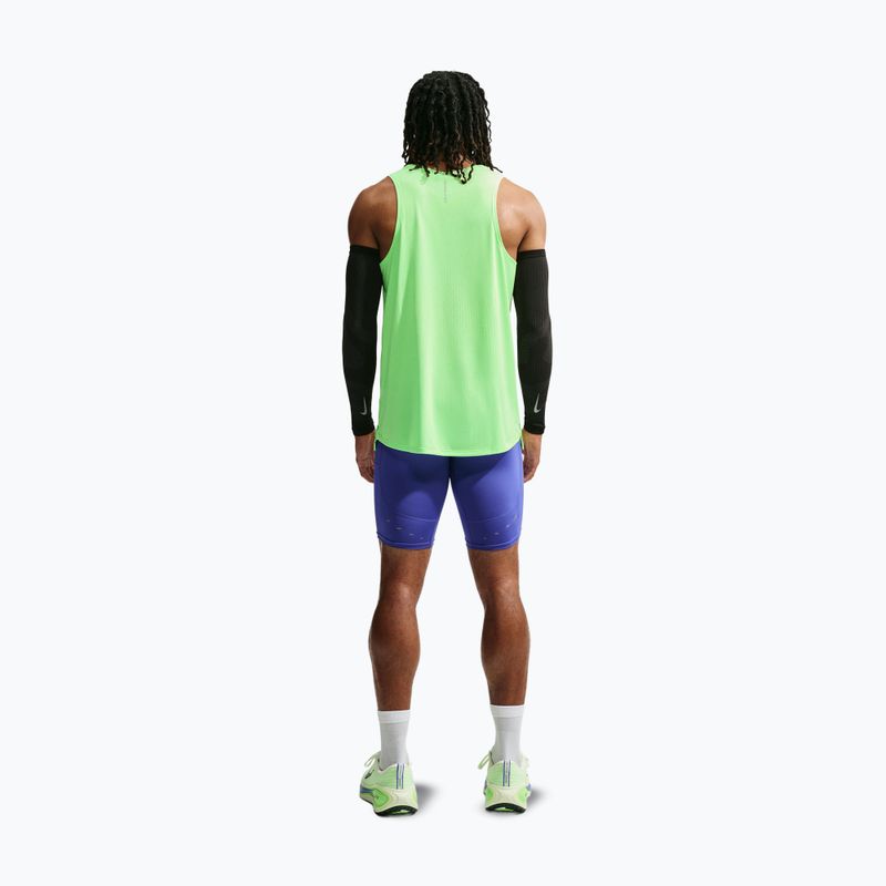 Tricou de alergare pentru bărbați Nike Stride volt/light silver 3