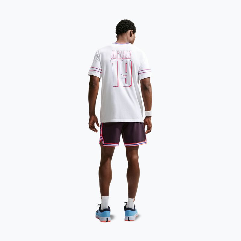 Tricou pentru bărbați Nike Court Dri-FIT Cotton white 3