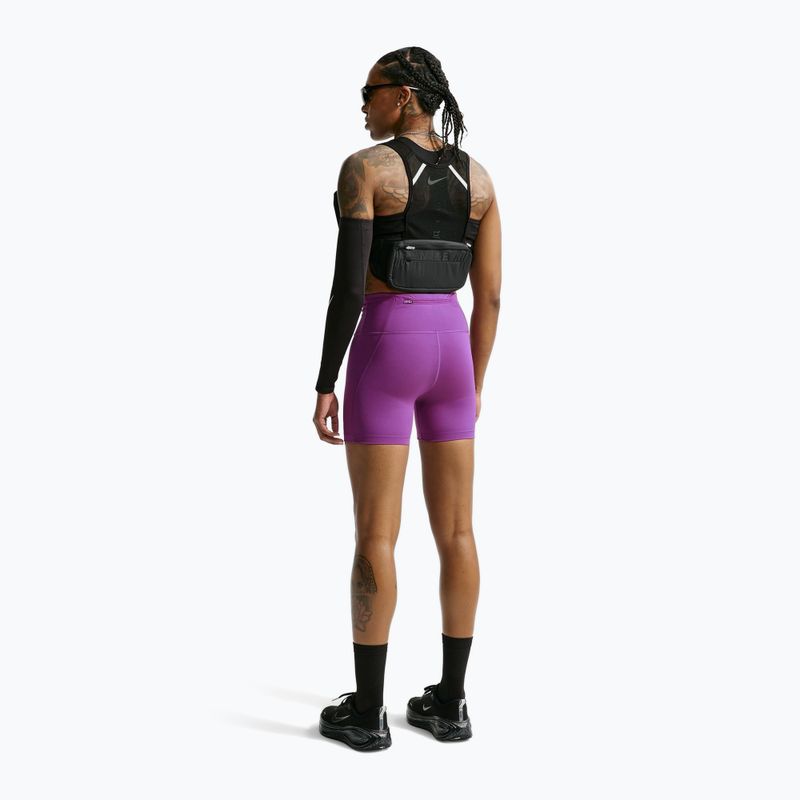 Pantaloni scurți de alergare pentru femei Nike Tempo Flash bold berry 3