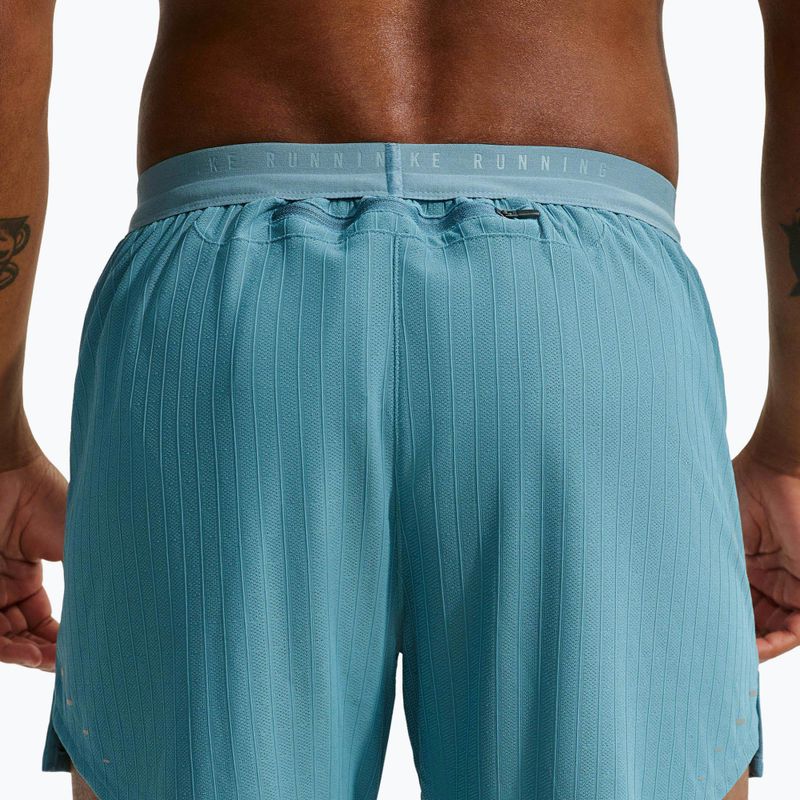 Pantaloni scurți de alergare pentru bărbați Nike Stride smokey blue 5