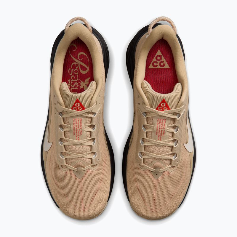 Încălțăminte de alergare pentru bărbați Nike ACG Pegasus Trail linen/black/light crimson/light orewood brown 4