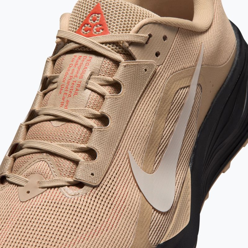 Încălțăminte de alergare pentru bărbați Nike ACG Pegasus Trail linen/black/light crimson/light orewood brown 5