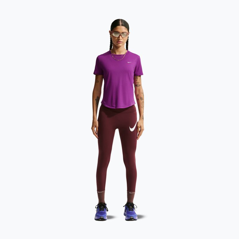 Tricou de alergare pentru femei Nike Tempo SS bold berry 2