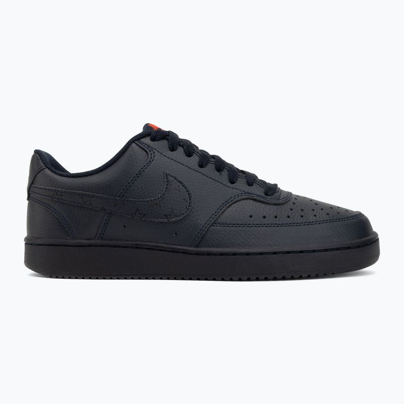 Încălțăminte pentru bărbați Nike Court Vision Low Next Nature dark obsidian/picante red/dark obsidian 2