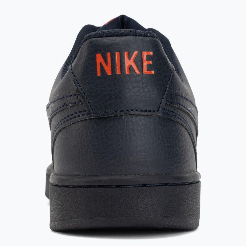Încălțăminte pentru bărbați Nike Court Vision Low Next Nature dark obsidian/picante red/dark obsidian 6