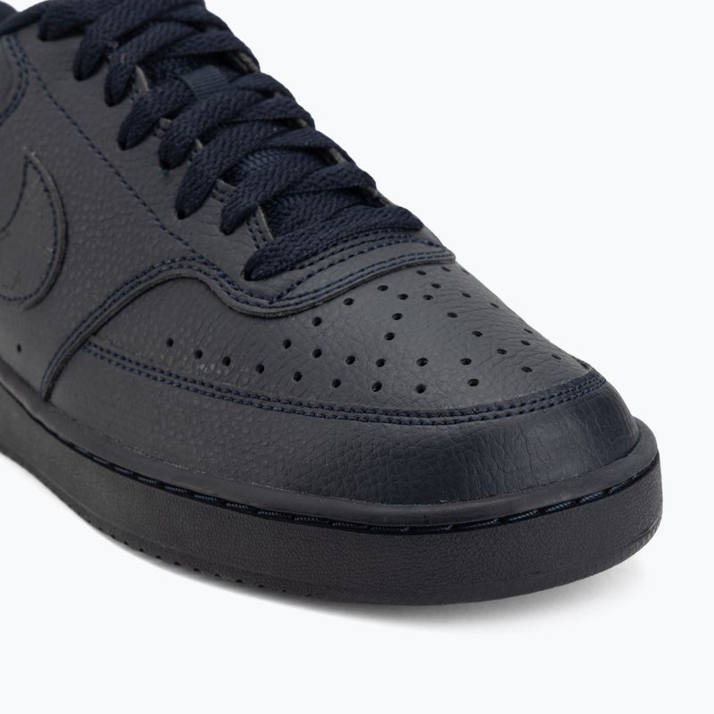 Încălțăminte pentru bărbați Nike Court Vision Low Next Nature dark obsidian/picante red/dark obsidian 7