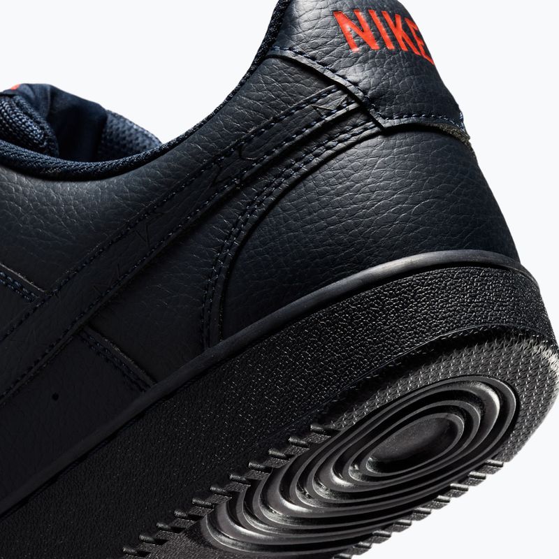 Încălțăminte pentru bărbați Nike Court Vision Low Next Nature dark obsidian/picante red/dark obsidian 4