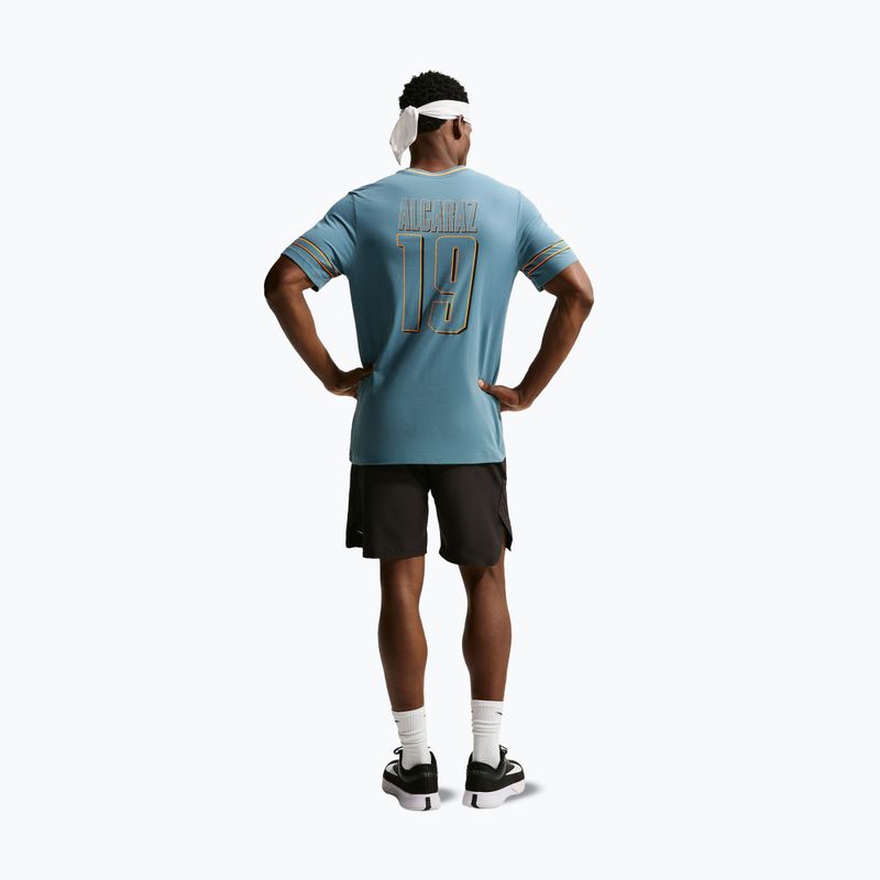 Tricou pentru bărbați Nike Court Dri-FIT Cotton smokey blue 3