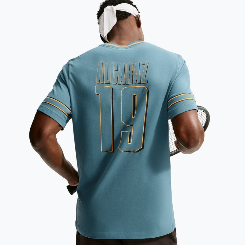 Tricou pentru bărbați Nike Court Dri-FIT Cotton smokey blue 5