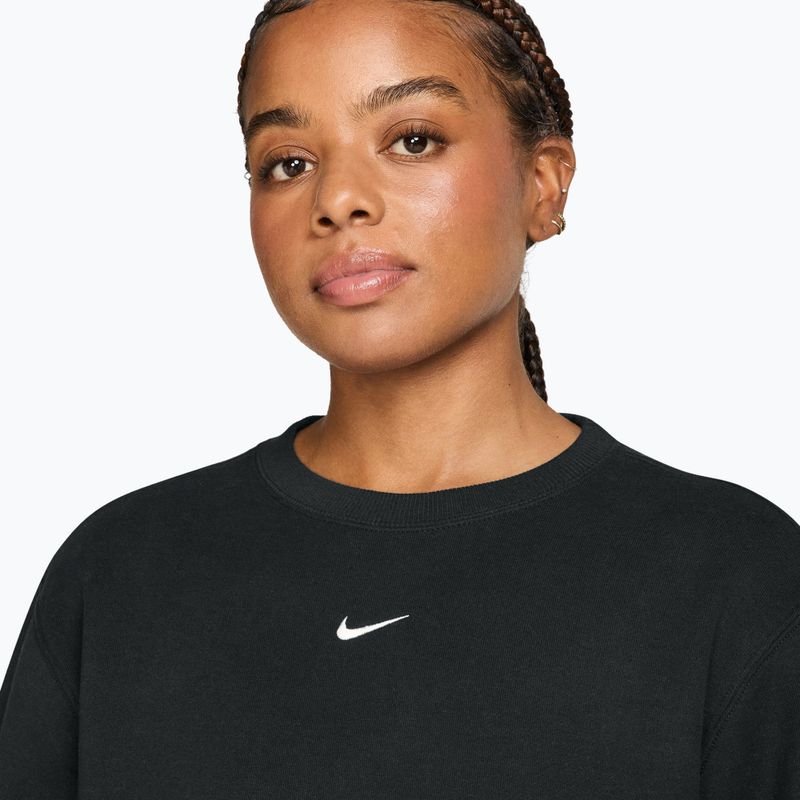 Bluză pentru femei Nike Studio Fleece total black/sail 3