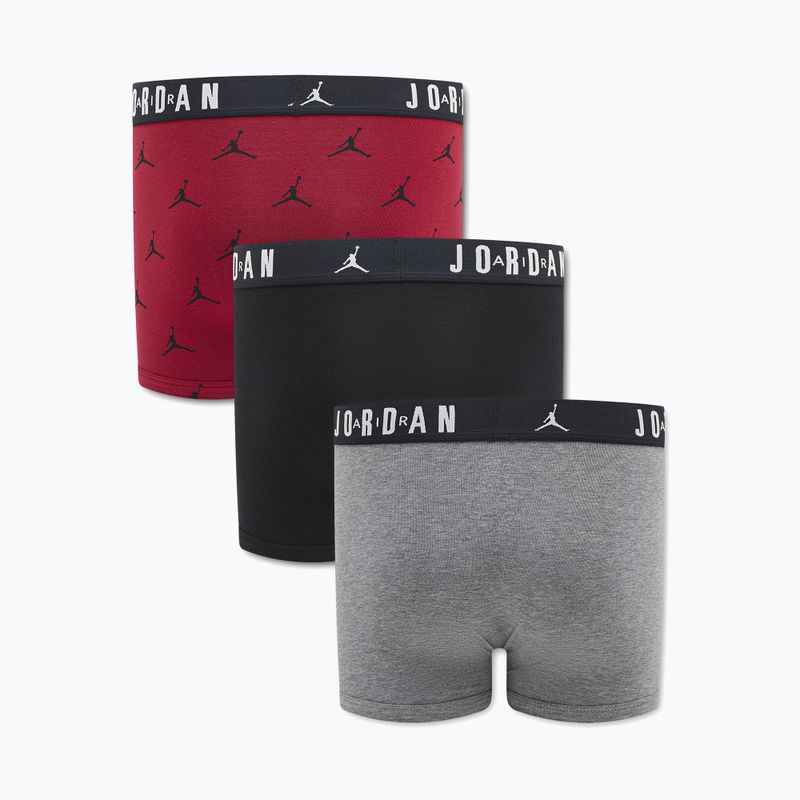 Boxeri pentru copii Nike Jordan JHB Flight Cotton Essential 3 perechi gym red 2