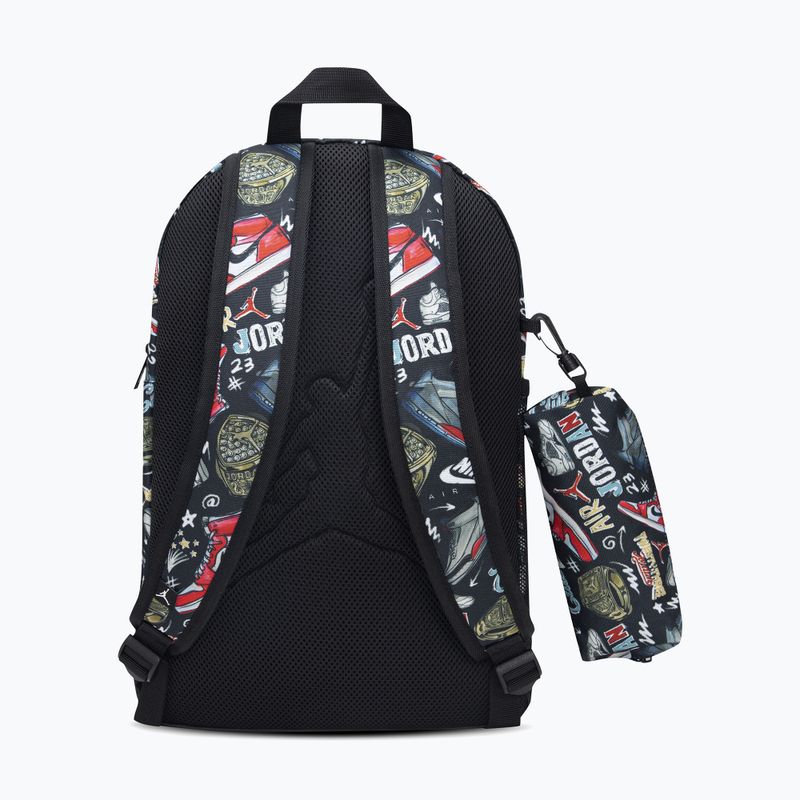 Rucsac de oraș Nike Jordan Air Raid 17 l black/multicolor 3