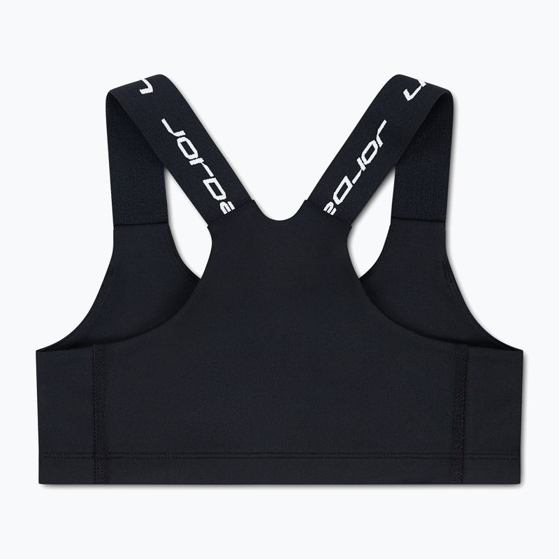 Biustonosz treningowy dziecięcy Nike Jordan Sports Bra black 2