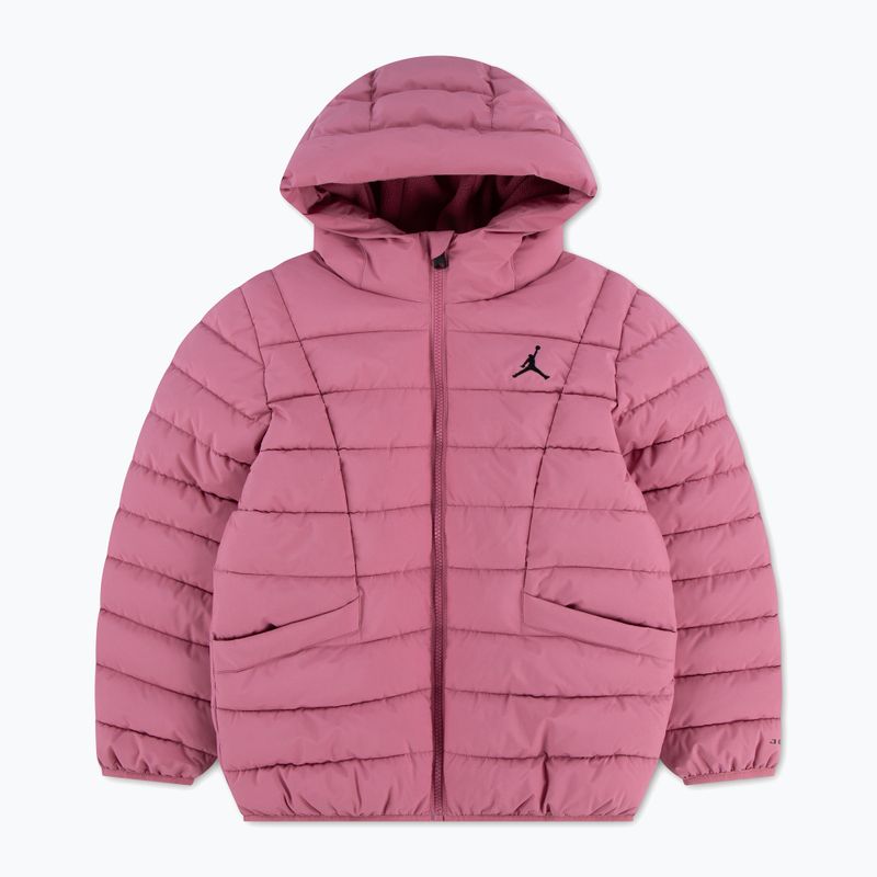 Geacă pentru copii Jordan Midweight Puffer W/Pipping desert berry