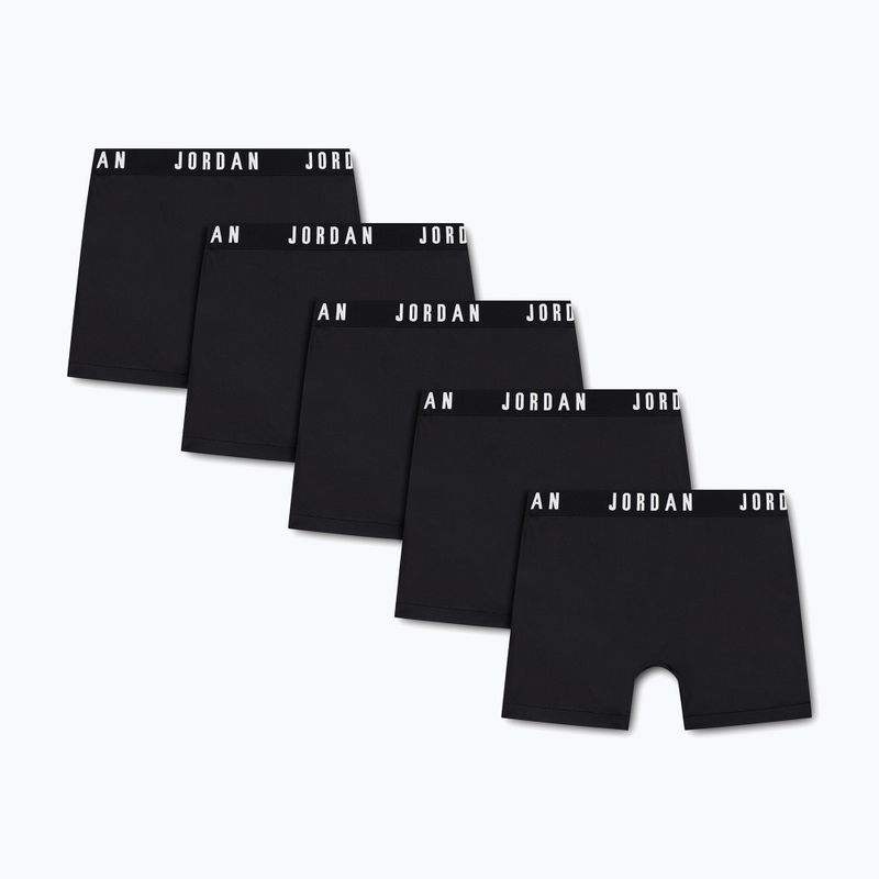 Boxeri bărbați Nike Jordan Poly 5 bucăți negri 2