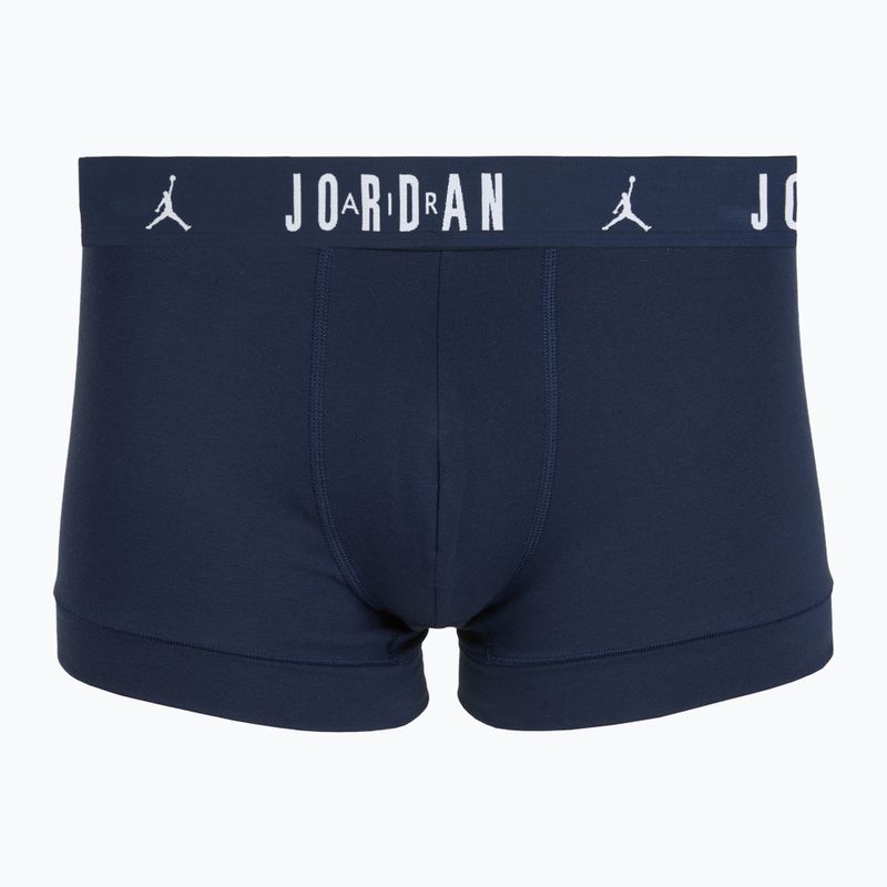 Boxeri bărbați Nike Jordan Cotton Trunk 5pk gym red/black 3