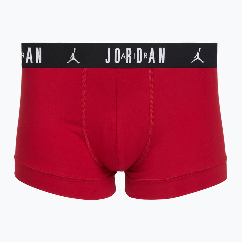 Boxeri bărbați Nike Jordan Cotton Trunk 5pk gym red/black 4