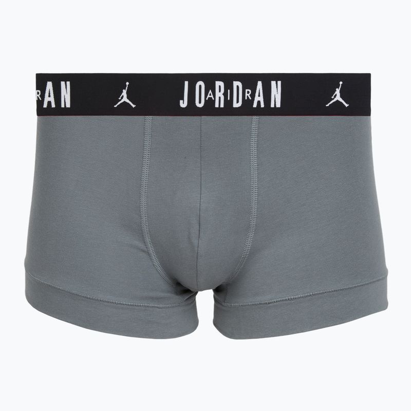 Boxeri bărbați Nike Jordan Cotton Trunk 5pk gym red/black 6