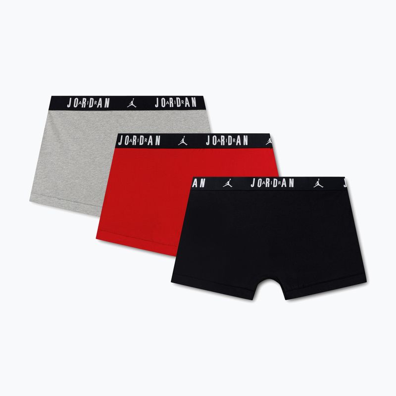 Boxeri bărbați Nike Jordan Flight Cotton Trunk 3pk gym red/black 2