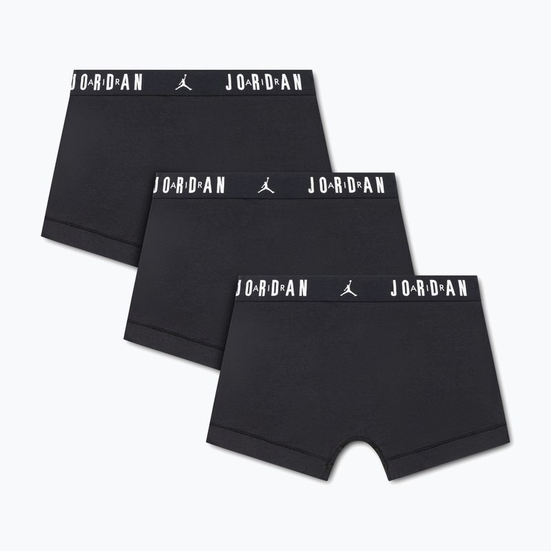 Boxeri pentru bărbați Jordan Flight Cotton Trunk 3pk black 2