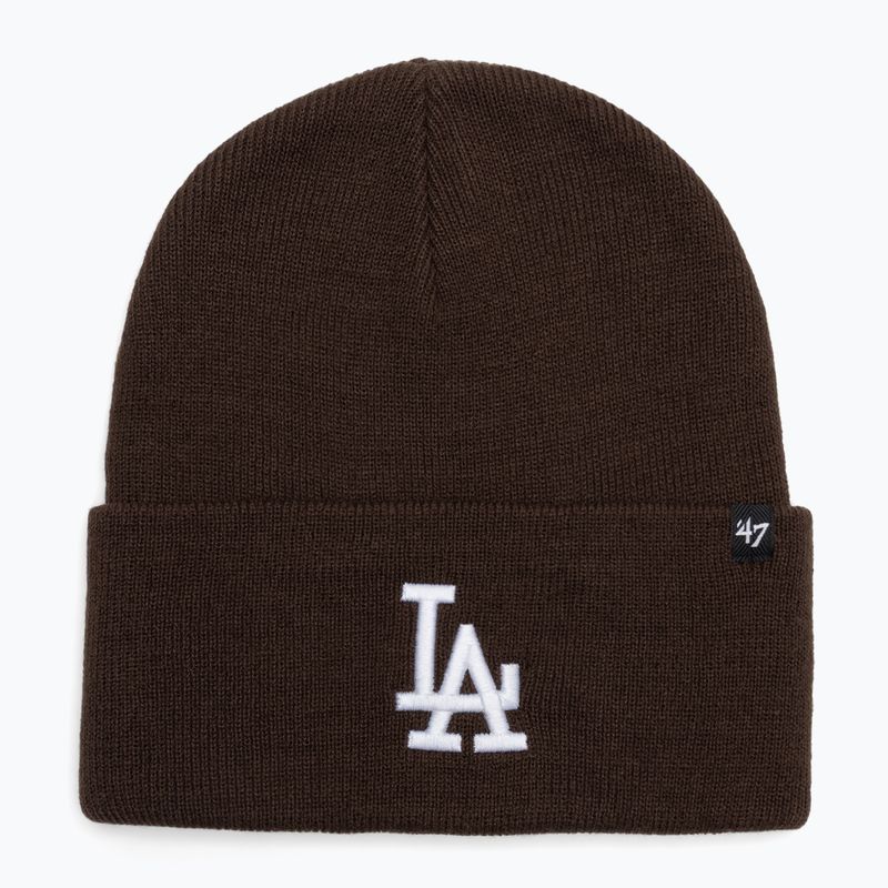 Căciulă de iarnă 47 Brand MLB Los Angeles Dodgers Sox Haymaker brown