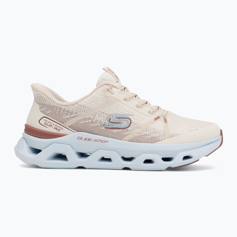 Încălțăminte pentru femei SKECHERS Glide Step Altus Fast Lane beige 2