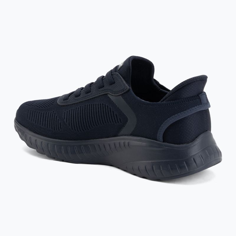 Încălțăminte pentru bărbați SKECHERS Bobs Squad Chaos Solid Step blue 3