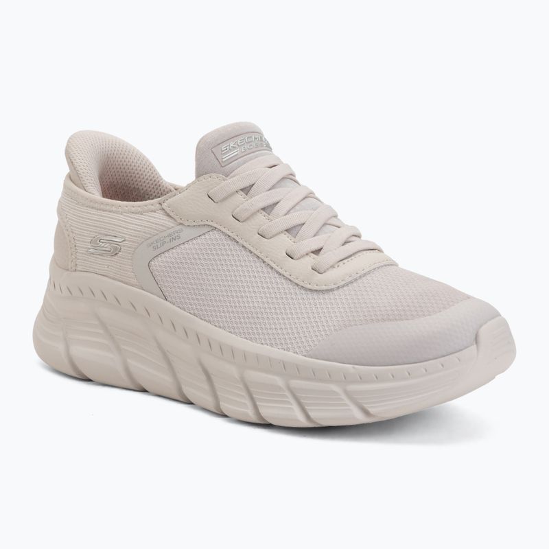 Încălțăminte pentru femei SKECHERS Bobs B Flex Hi Linear Force white