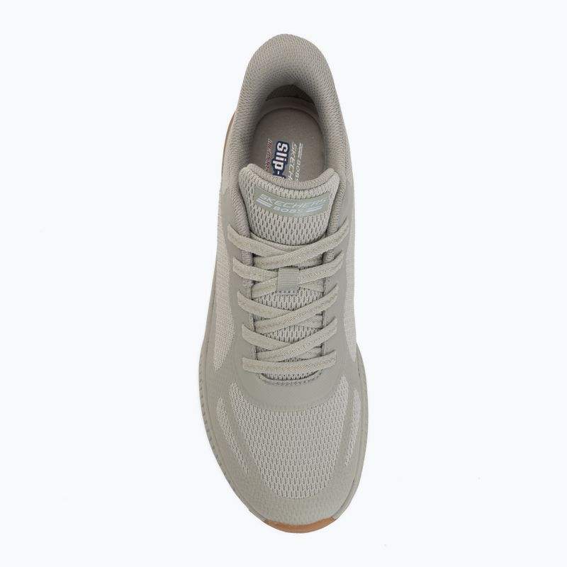 Încălțăminte pentru femei SKECHERS Bobs Squad 4 Staple Look green 5