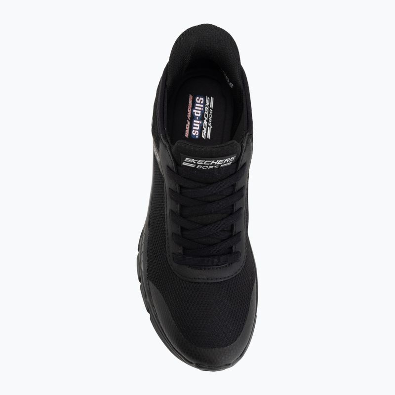 Încălțăminte pentru femei SKECHERS Bobs B Flex Hi Linear Force black 5