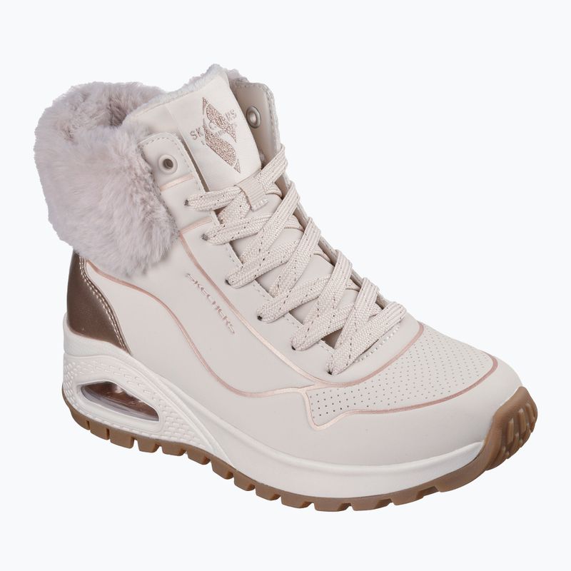 Încălțăminte damă SKECHERS Uno Rugged Fall Shimmer natural/auriu 8