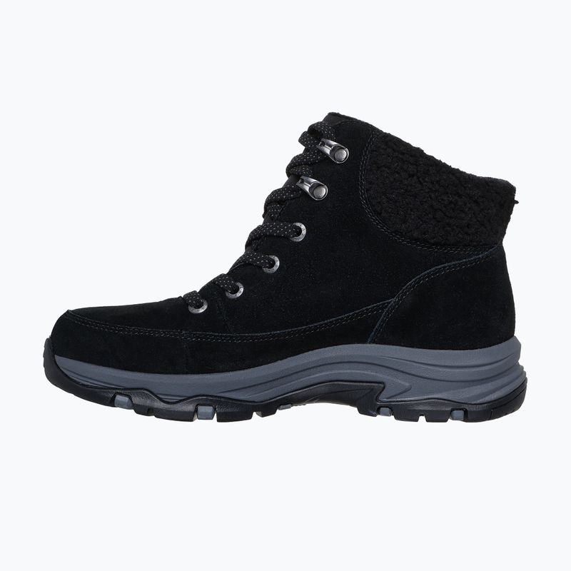 Ghete pentru femei SKECHERS Trego Snow Breeze Black 3