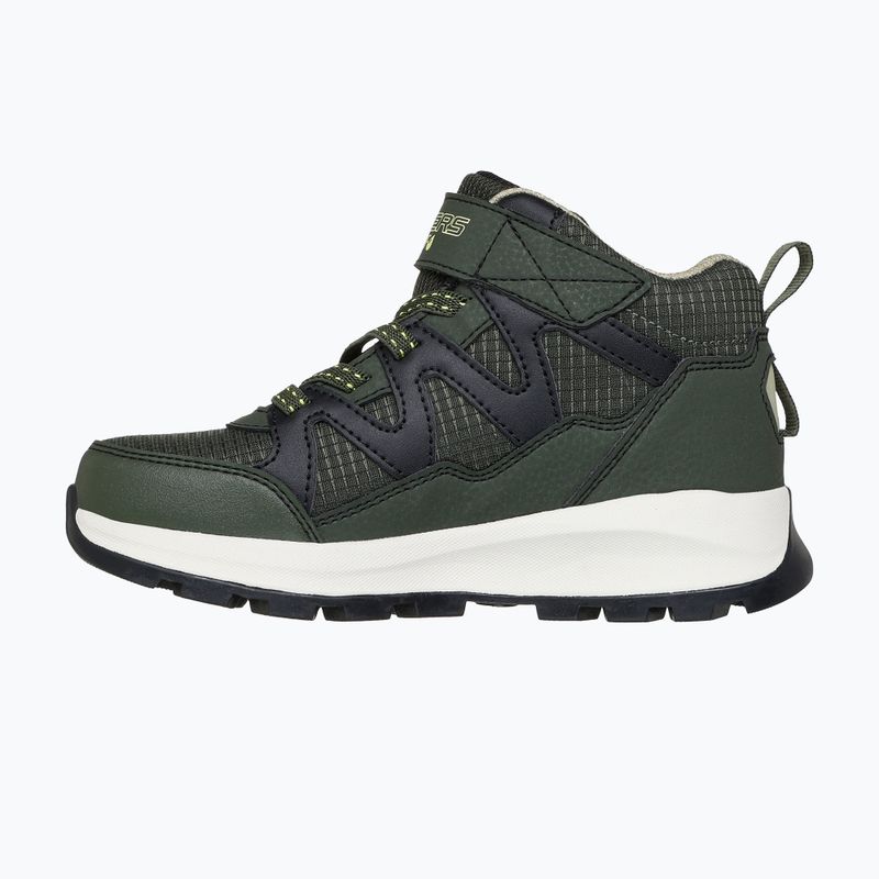 Încălțăminte pentru copii SKECHERS Storm Blazer Drizzle Squad olive/black 10