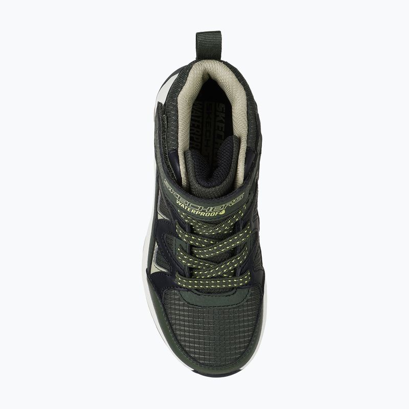 Încălțăminte pentru copii SKECHERS Storm Blazer Drizzle Squad olive/black 12