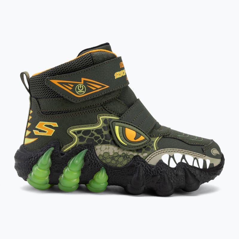 Ghete pentru copii SKECHERS Skech-O-Saurus Lights 2.0 green 2