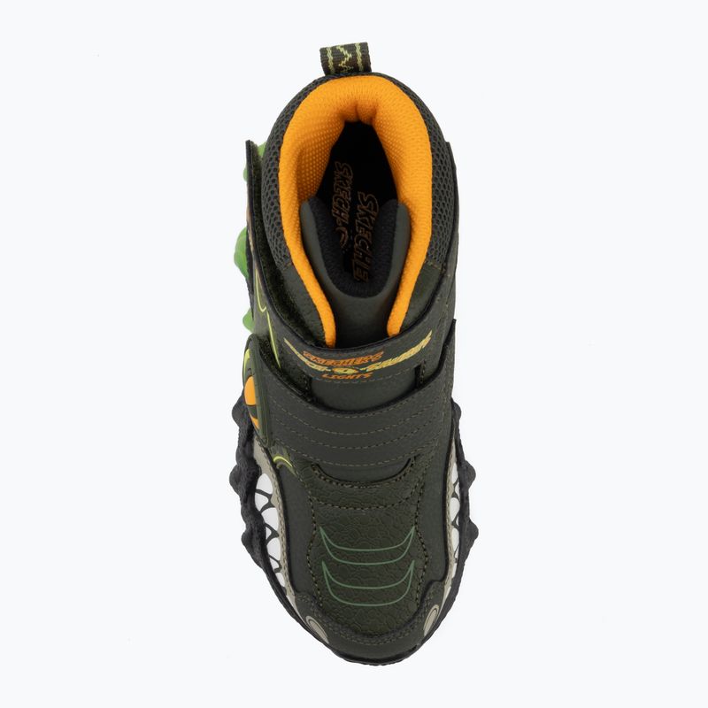 Ghete pentru copii SKECHERS Skech-O-Saurus Lights 2.0 green 5