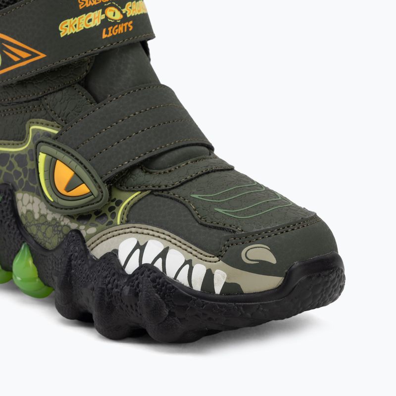 Ghete pentru copii SKECHERS Skech-O-Saurus Lights 2.0 green 7
