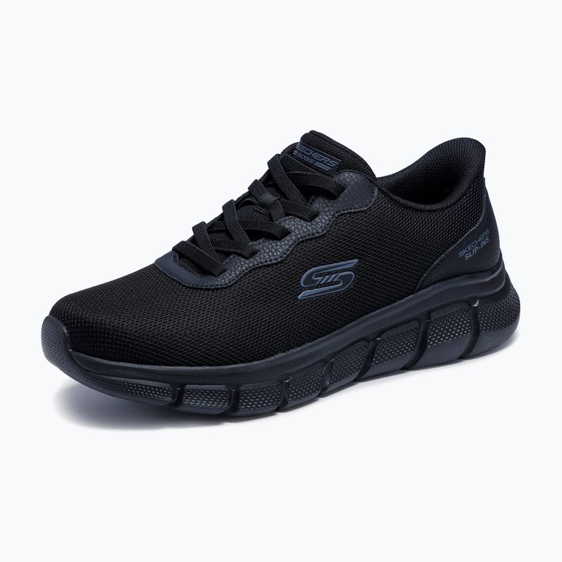 Încălțăminte pentru bărbați SKECHERS Bobs B Flex Glacial Edge black 4