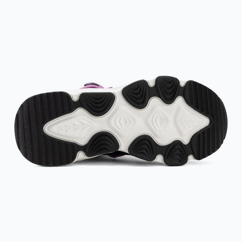 Ghete pentru copii SKECHERS Turbo Tread Black 4
